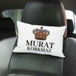 masin ucun yastiq avtomobil nomre ad yazili yastiq