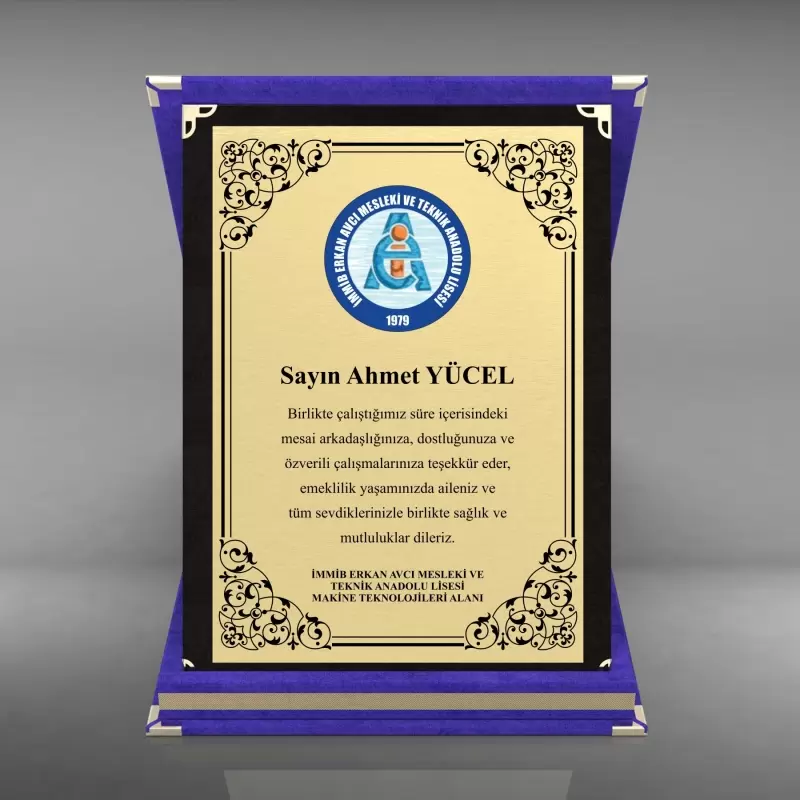 Plaketler (sifarişlə hazırlanır) (0545)